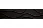 Preview: Küchenrückwand Black Wellen Design