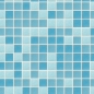 Preview: Küchenrückwand Blaue Mosaik