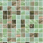 Preview: Küchenrückwand Glasmosaik Grün