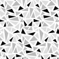 Preview: Küchenrückwand Dreieck Mosaik Schwarz Grau Preview: Küchenrückwand Dreieck Mosaik Schwarz Grau