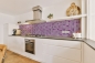 Preview: Küchenrückwand Lila Mosaik