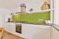 Preview: Küchenrückwand Hartschaumplatte Einfarbig Peridot Grün