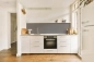Mobile Preview: Küchenrückwand Einfarbig Grau