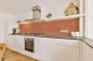 Preview: Küchenrückwand Acrylglas Modern Mosaik Orange