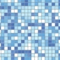 Preview: Küchenrückwand Aluverbund Mosaikfliesen Blau Preview: Küchenrückwand Aluverbund Mosaikfliesen Blau