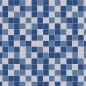 Preview: Küchenrückwand Folie Mosaik Karo Blau Preview: Küchenrückwand Folie Mosaik Karo Blau