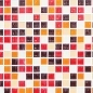 Preview: Küchenrückwand Folie Mosaik Glas Optik