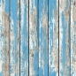 Preview: Küchenrückwand Acrylglas Vintage Holzbalken Blau