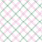 Preview: Küchenrückwand Aluverbund Shabby Tartan Mint Pink