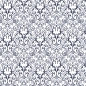 Preview: Küchenrückwand Hartschaumplatte Damast Ornament