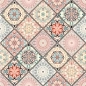 Preview: Küchenrückwand Folie Patchwork Orient