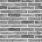 Preview: Küchenrückwand Hartschaumplatte Backsteinoptik Grau Preview: Küchenrückwand Hartschaumplatte Backsteinoptik Grau
