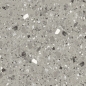 Preview: Küchenrückwand Folie Terrazzo Stein Grau