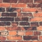 Preview: Küchenrückwand Folie Retro Backstein Motiv Preview: Küchenrückwand Folie Retro Backstein Motiv