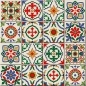 Preview: Küchenrückwand Acrylglas Spanische Patchwork Preview: Küchenrückwand Acrylglas Spanische Patchwork