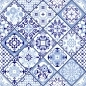 Preview: Küchenrückwand Hartschaumplatte Blue Patchwork Preview: Küchenrückwand Hartschaumplatte Blue Patchwork