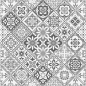 Preview: Küchenrückwand Acrylglas Ornament Patchwork Preview: Küchenrückwand Acrylglas Ornament Patchwork