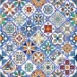Preview: Küchenrückwand Marrakesh Fliesen Patchwork Preview: Küchenrückwand Marrakesh Fliesen Patchwork