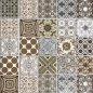 Preview: Küchenrückwand Acrylglas Historische Patchwork Fliesen Preview: Küchenrückwand Acrylglas Historische Patchwork Fliesen