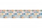 Preview: Küchenrückwand Acrylglas Bunte Patchwork Kacheln Preview: Küchenrückwand Acrylglas Bunte Patchwork Kacheln