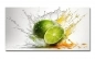 Preview: Spritzschutz Küche Limetten Splash Preview: Spritzschutz Küche Limetten Splash
