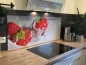 Preview: Spritzschutz Küche Erdbeeren Milch Preview: Spritzschutz Küche Erdbeeren Milch
