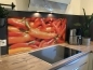 Preview: Spritzschutz Küche Acrylglas Peperoni Preview: Spritzschutz Küche Acrylglas Peperoni