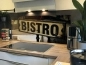 Preview: Spritzschutz Küche Aluverbund Vintage Bistro Preview: Spritzschutz Küche Aluverbund Vintage Bistro