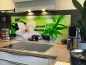 Preview: Spritzschutz Küche Orchidee Spa Bambus Preview: Spritzschutz Küche Orchidee Spa Bambus