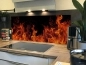 Preview: Spritzschutz Küche Feuer Preview: Spritzschutz Küche Feuer