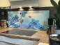 Preview: Spritzschutz Küche Hartschaumplatte Blaue Orchideen Preview: Spritzschutz Küche Hartschaumplatte Blaue Orchideen
