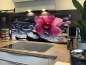 Preview: Spritzschutz Küche Acrylglas Pink Orchidee Spa