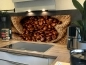 Preview: Spritzschutz Küche Aluverbund Kaffeebohnen Preview: Spritzschutz Küche Aluverbund Kaffeebohnen