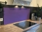 Preview: Spritzschutz Küche Aluverbund Einfarbig Plaumen Violett Preview: Spritzschutz Küche Aluverbund Einfarbig Plaumen Violett