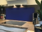 Preview: Spritzschutz Küche Acrylglas Einfarbig Nacht Blau
