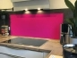 Preview: Spritzschutz Küche Hartschaumplatte Einfarbig Magenta