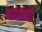 Preview: Spritzschutz Küche Einfarbig Kastanien Violett Preview: Spritzschutz Küche Einfarbig Kastanien Violett