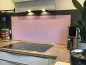 Preview: Spritzschutz Küche Hartschaumplatte Einfarbig Pastell Flieder