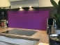 Preview: Spritzschutz Küche Hartschaumplatte Einfarbig Orchidee Violett Preview: Spritzschutz Küche Hartschaumplatte Einfarbig Orchidee Violett