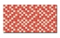 Preview: Spritzschutz Küche Rot Beige Mosaik