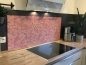 Preview: Spritzschutz Küche Hartschaumplatte Afrikanische Mosaik Rot Preview: Spritzschutz Küche Hartschaumplatte Afrikanische Mosaik Rot