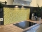 Preview: Spritzschutz Küche Hartschaumplatte Gelbe Mosaiksteine Preview: Spritzschutz Küche Hartschaumplatte Gelbe Mosaiksteine