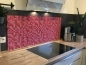 Preview: Spritzschutz Küche Acrylglas Rot Mosaikstein Preview: Spritzschutz Küche Acrylglas Rot Mosaikstein