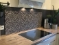 Preview: Spritzschutz Küche Hartschaumplatte Dunkle Mosaik Preview: Spritzschutz Küche Hartschaumplatte Dunkle Mosaik