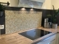 Preview: Spritzschutz Küche Acrylglas Mosaiksteine Lila Preview: Spritzschutz Küche Acrylglas Mosaiksteine Lila