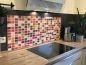 Preview: Spritzschutz Küche Hartschaumplatte Weiße Marmor Mosaik Preview: Spritzschutz Küche Hartschaumplatte Weiße Marmor Mosaik