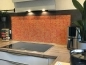 Preview: Spritzschutz Küche Acrylglas Modern Mosaik Orange Preview: Spritzschutz Küche Acrylglas Modern Mosaik Orange
