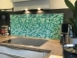 Preview: Spritzschutz Küche Acrylglas Mintgrün Mosaik Preview: Spritzschutz Küche Acrylglas Mintgrün Mosaik