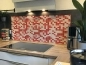 Preview: Spritzschutz Küche Acrylglas Rot Rosa Mosaik Preview: Spritzschutz Küche Acrylglas Rot Rosa Mosaik