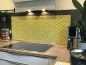 Preview: Spritzschutz Küche Hartschaumplatte Gelbe Mosaiksteine Preview: Spritzschutz Küche Hartschaumplatte Gelbe Mosaiksteine